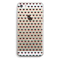 Hartjes: iPhone 5 / 5S / SE Transparant Hoesje