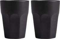 Gusta Mokkenset van 2 stuks 220ml Zwart
