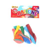 Ballon Kleuren 10 Stuks 21 Cm Assorti