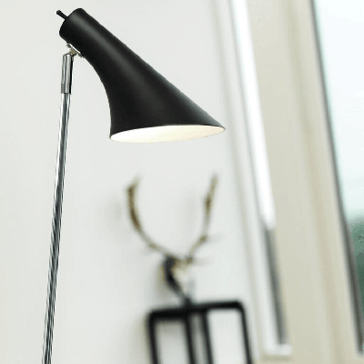 Lamp zwart Nordlux &apos;Vanila&apos; vloerlamp E14 fitting 129cm