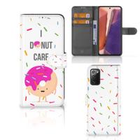 Samsung Galaxy Note 20 | Book Cover | Donut Roze