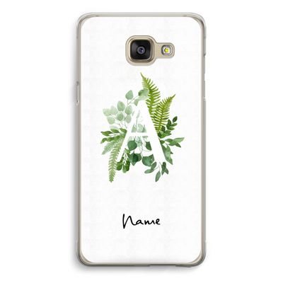 Green Brush: Samsung Galaxy A5 (2016) Transparant Hoesje