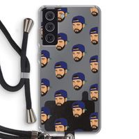 Drake Away: Samsung Galaxy S21 FE Transparant Hoesje met koord
