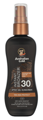 Australian Gold Spray Gel Instant Bronzer SPF30 100 ml