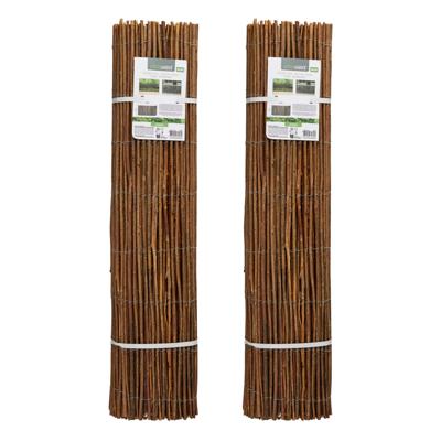 ProGarden Wilgscherm / wilgmat - 5 meter - bruin - tuinscherm / schutting ProGarden Wilgscherm / wilgmat - 5 meter - bruin - tuinscherm / schutting