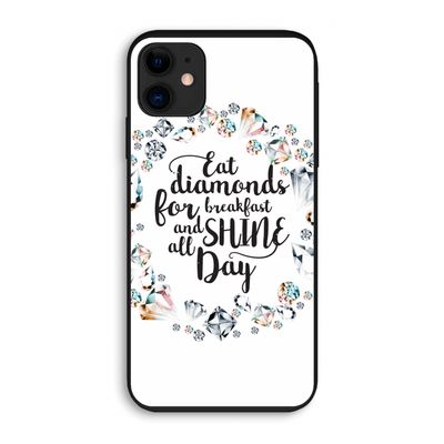 Diamonds: iPhone 11 Biologisch afbreekbaar hoesje