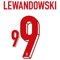 Lewandowski 9 (Officiële Polen Bedrukking 2024-2025)