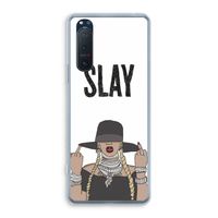 Slay All Day: Sony Xperia 5 II Transparant Hoesje