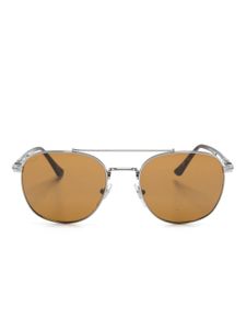 Persol lunettes de soleil à monture ronde - Argent