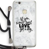 Partner in crime: Huawei Ascend P10 Lite Transparant Hoesje met koord
