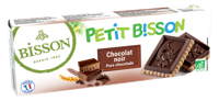 Bisson Petit theebiscuit pure chocolade bio 150 Gram