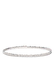 Suzanne Kalan collier ras de cou Fireworks Classic en or blanc 18ct à ornements en diamant - Argent