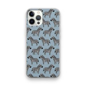 Zebra: iPhone 12 Pro Transparant Hoesje