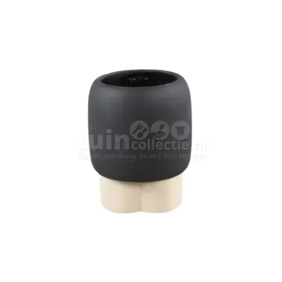 PTMD Bloempot Neasa Bruin Ø14cm