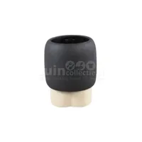 PTMD Bloempot Neasa Bruin Ø14cm