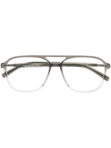 Mykita lunettes de vue Gylfi à monture oversize - Gris