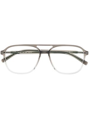 Mykita lunettes de vue Gylfi à monture oversize - Gris
