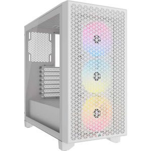 Corsair 3000D RGB AIRFLOW tower behuizing 2x USB-A | RGB | Tempered Glass