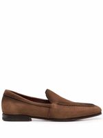 Santoni mocassins Daisy en daim - Marron