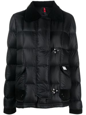 Fay veste boutonnée à col pointu - Noir
