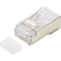 TRU COMPONENTS TC-9878248 RJ45-connector Modulaire stekker CAT 6A Stekker, recht 1 stuk(s) - thumbnail