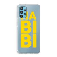 Habibi Blue: Samsung Galaxy A32 4G Transparant Hoesje