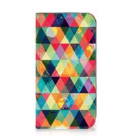 iPhone 15 | Hoesje met Magneet | Geruit