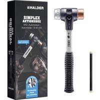 Halder SIMPLEX-Aktionsbox KFZ 3749s001 Kunststof hamer Terugslagvrij 2400 130 mm 1 stuk(s)