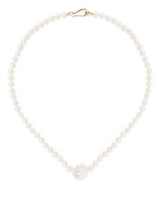 Mizuki collier Sea of Beauty en or 14ct orné de perles d'eau douce - Blanc