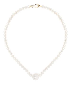 Mizuki collier Sea of Beauty en or 14ct orné de perles d'eau douce - Blanc