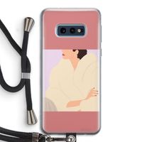 Cosy: Samsung Galaxy S10e Transparant Hoesje met koord Cosy: Samsung Galaxy S10e Transparant Hoesje met koord