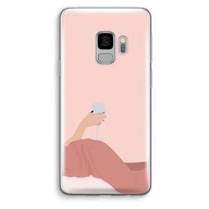 Wine: Samsung Galaxy S9 Transparant Hoesje