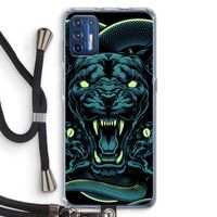 Cougar and Vipers: Motorola Moto G9 Plus Transparant Hoesje met koord