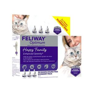 Feliway Optimum Kat Refill Fl 3x48ml