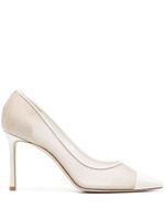 Jimmy Choo escarpins Romy 85 mm - Tons neutres - thumbnail