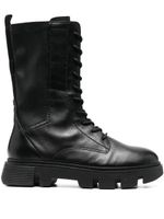 Geox bottines Vilde en cuir - Noir