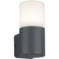 LED Tuinverlichting - Wandlamp Buitenlamp - Trion Hosina - E27 Fitting - Spatwaterdicht IP44 - Mat Antraciet - Aluminium