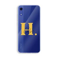 Amber Script: Honor Play 8A Transparant Hoesje