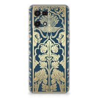 OPPO Reno7 4G TPU Case Beige Flowers - thumbnail