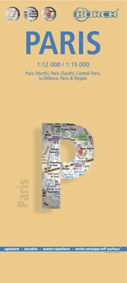Stadsplattegrond Parijs - Paris | Borch Stadsplattegrond Parijs - Paris | Borch