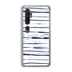 Ink Stripes: Xiaomi Mi Note 10 Pro Transparant Hoesje
