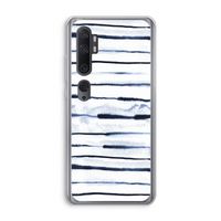 Ink Stripes: Xiaomi Mi Note 10 Pro Transparant Hoesje
