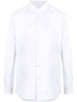 Xacus long-sleeve button-up shirt - WHITE - thumbnail