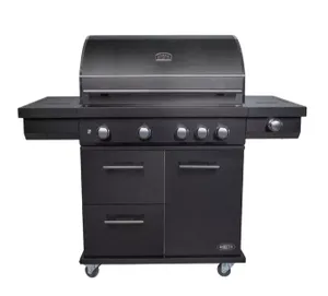 Boretti Imperatore Nero 4B Barbecue Verrijdbaar Gas Zwart 25700 W