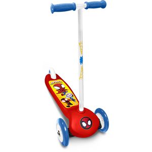 Marvel Spidey 3-wiel Kinderstep Voetrem Junior Rood/Blauw