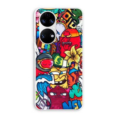 No Rules: Huawei P50 Transparant Hoesje