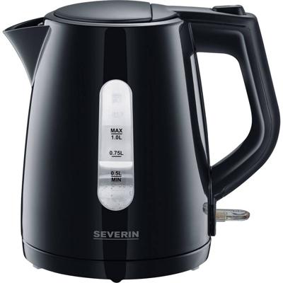 Severin WK 3410 Waterkoker Oververhittingsbeveiliging Aantal/Volume: 1 l Zwart