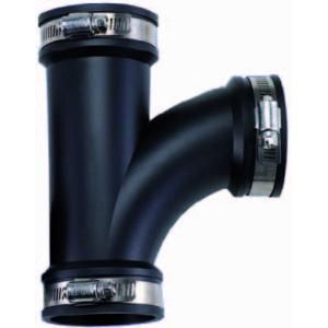 Flexibel t-stuk - 90 mm