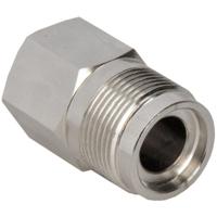 Riko Gaskoppeling - 1/2" Binnnendraad x - M-24 - Vernikkeld