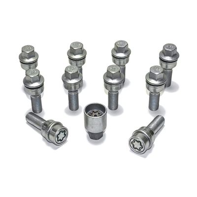 H&R Wielboutenset bolkonisch R14 M14x1.50 - Lengte 38mm - 10 stuks (bv. Audi Q3, Q5) - incl. wielslo HR1453807ASET